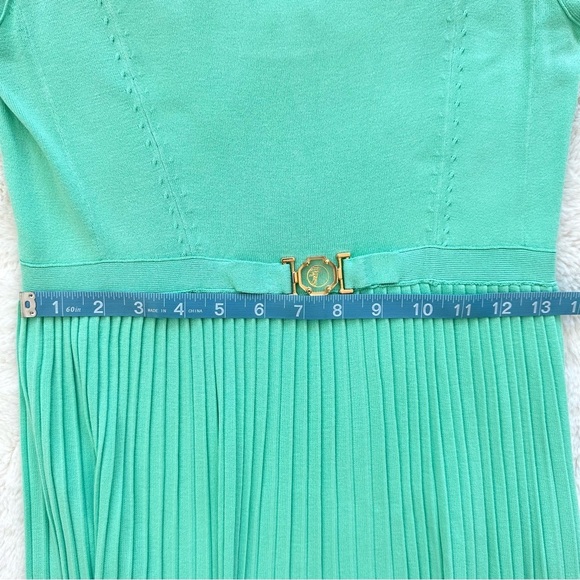 Versace Collection dress mint color size 46IT or 10 US Retail 1500$ - Picture 9 of 12